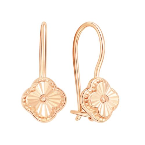 Серьги детские из золота 585 пробы