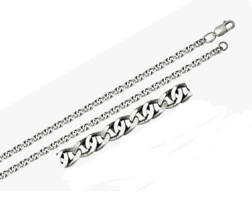 Цепь из серебра 925 пробы
