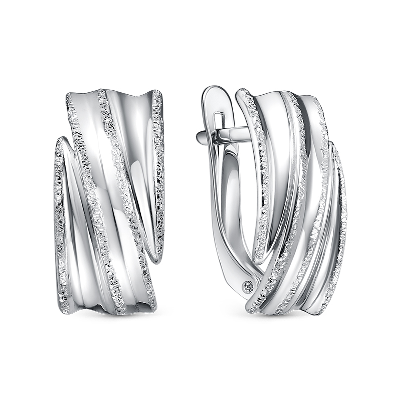Серьги из серебра 925 пробы