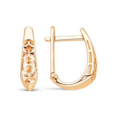 Серьги из золота 585 пробы